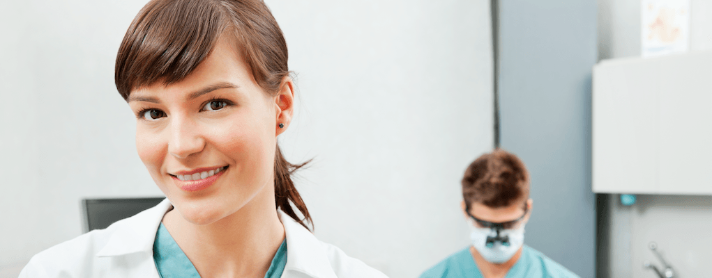 dental assistant or dental hygienist in the dental office, professional etiquette