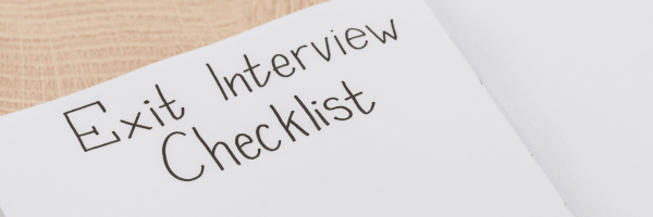 Employer Exit Interview Checklist