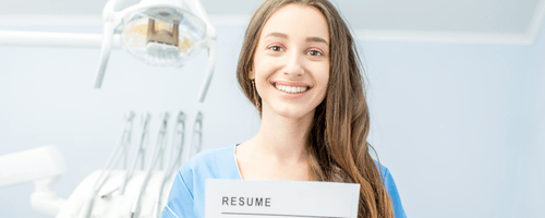 dental resume profile